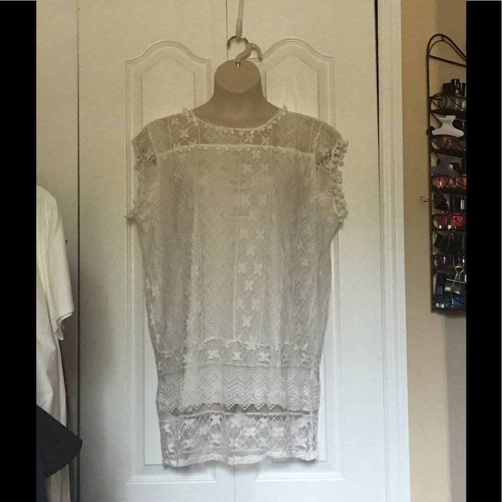 Embellished Lace Tunic‎ 